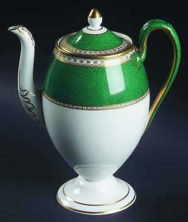 Ulander Powder Green Small Coffee Pot & Lid