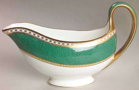 Ulander Powder Green Gravy Boat