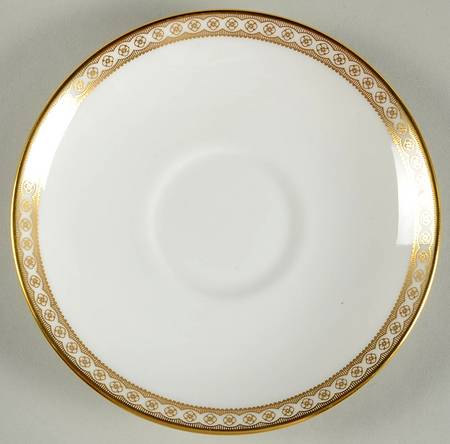 Ulander Gold Saucer for Peony Shape Footed Cup
