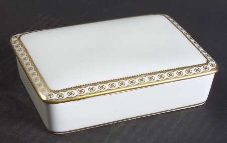 Ulander Gold Cigarette Box & Lid