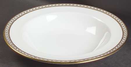 Ulander Gold Rim Soup Bowl