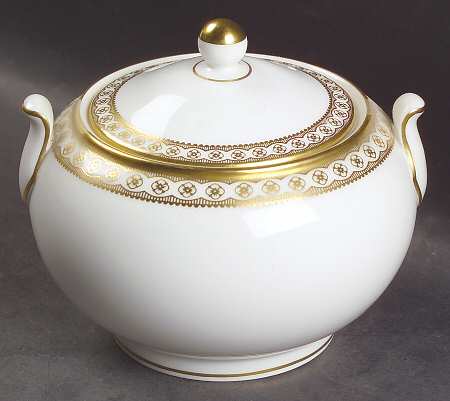 Ulander Gold 146 Shape Sugar Bowl & Lid