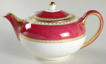 Ulander Powder Ruby Mini Teapot & Lid
