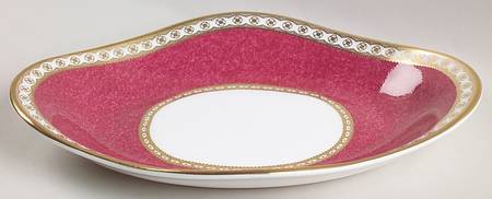Ulander Powder Ruby Pickle Dish