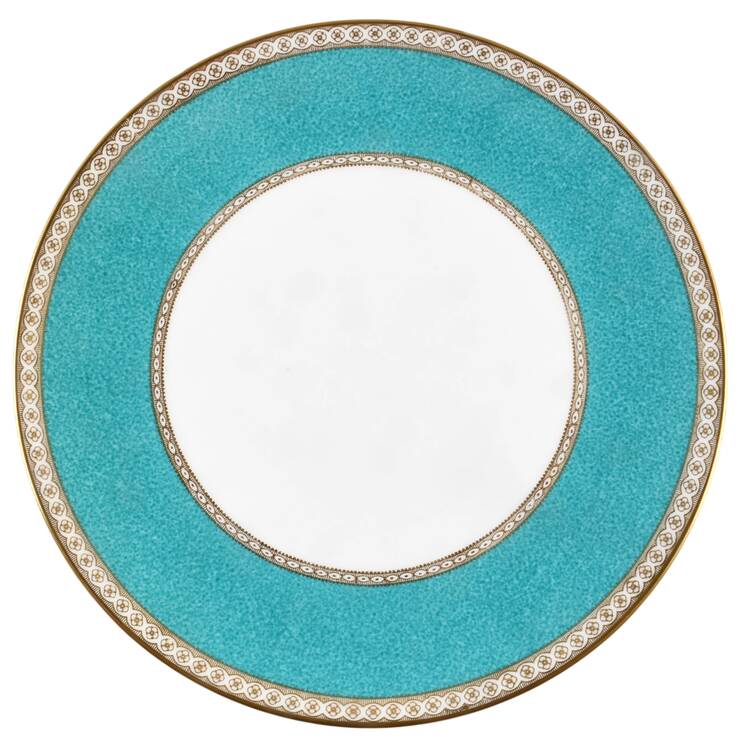 Ulander Powder Turquoise Cake Plate