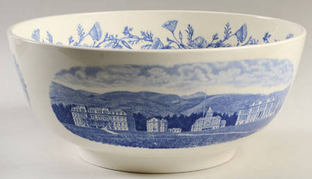 University of California Blue 11" Large Salad Serving Bowl