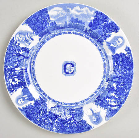 University of California Blue Salad Plate