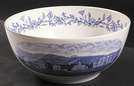 University of California Blue Punch Bowl
