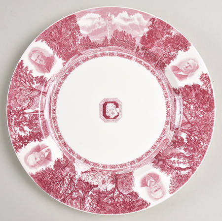 University of California Mulberry Salad Plate