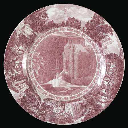 University of California Mulberry Dinner Plate