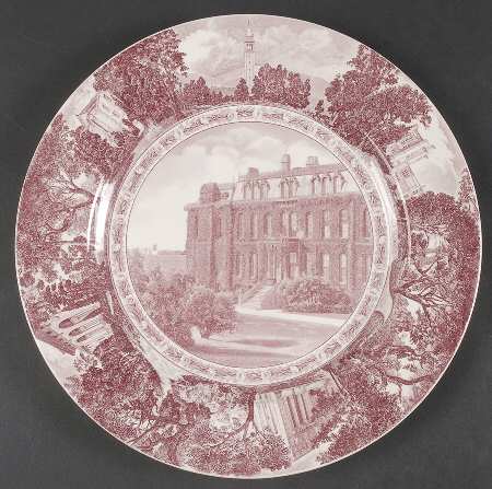 University of California Mulberry Dinner Plate