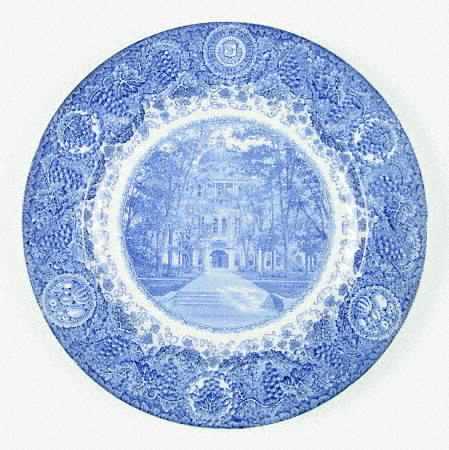 University of Michigan Blue Dinner Plate