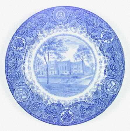 University of Michigan Blue Dinner Plate
