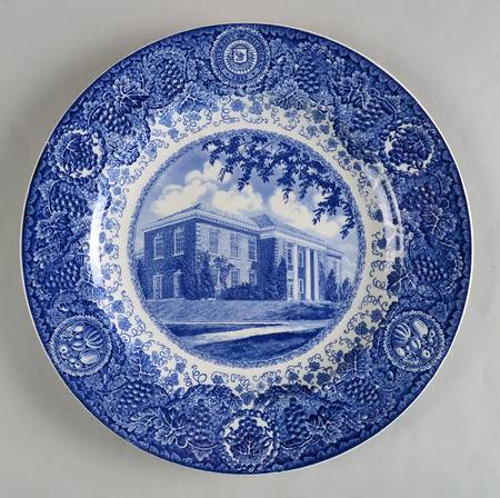 University of Michigan Blue Dinner Plate