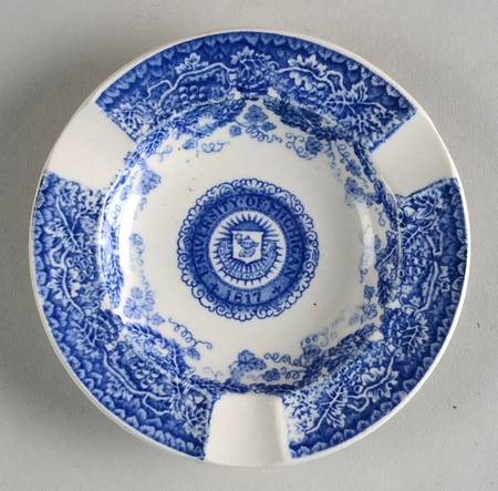 University of Michigan Blue Small Ashtray