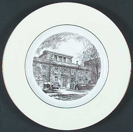 Massachusetts Institute of Tech Brown Dinner Plate by Wedgwood