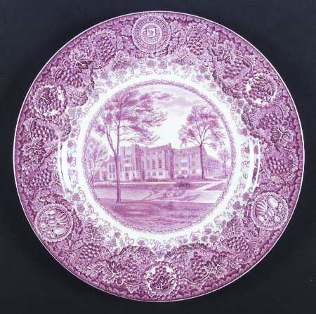 University of Michigan Mulberry Dinner Plate