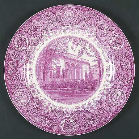 University of Michigan Mulberry Dinner Plate