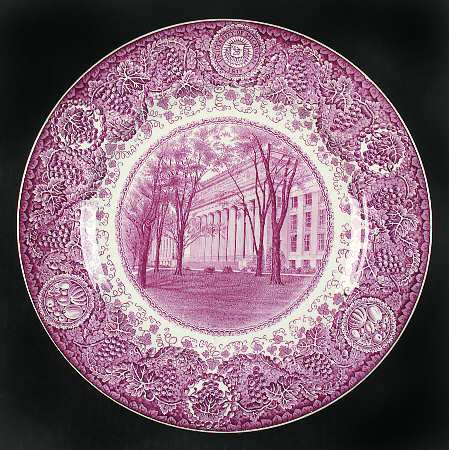 University of Michigan Mulberry Dinner Plate
