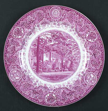 University of Michigan Mulberry Dinner Plate