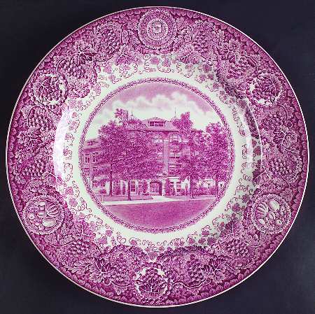 University of Michigan Mulberry Dinner Plate