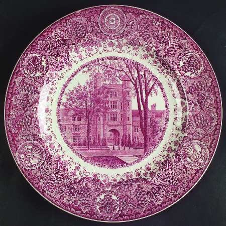 University of Michigan Mulberry Dinner Plate