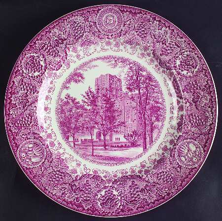 University of Michigan Mulberry Dinner Plate