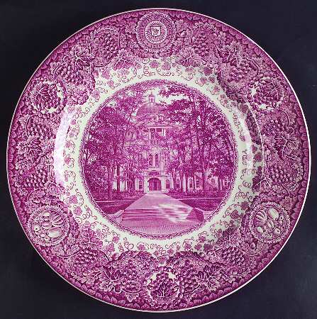 University of Michigan Mulberry Dinner Plate