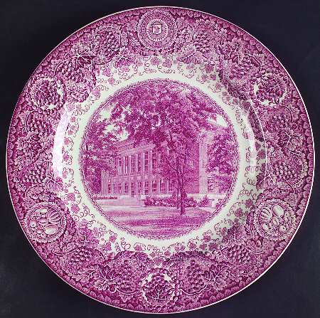 University of Michigan Mulberry Dinner Plate
