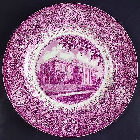 University of Michigan Mulberry Dinner Plate