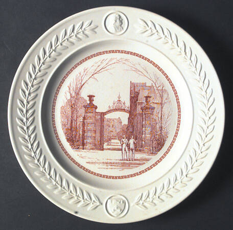 University of Pennsylvania Pink Dinner Plate
