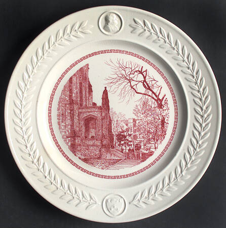 University of Pennsylvania Pink Dinner Plate
