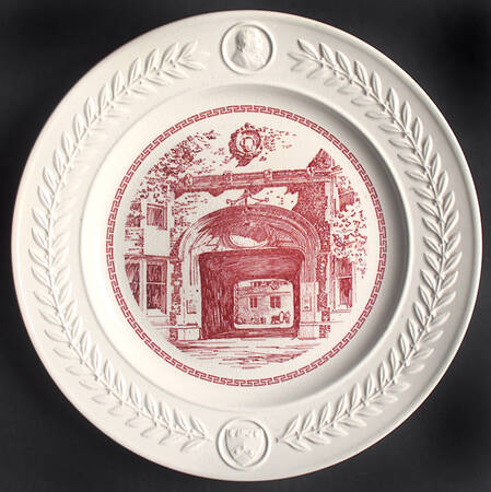 University of Pennsylvania Pink Dinner Plate