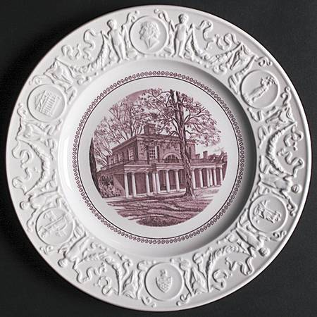 University of Virginia Mulberry Dinner Plate