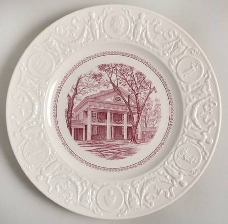 University of Virginia Mulberry Dinner Plate