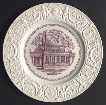 University of Virginia Mulberry Dinner Plate