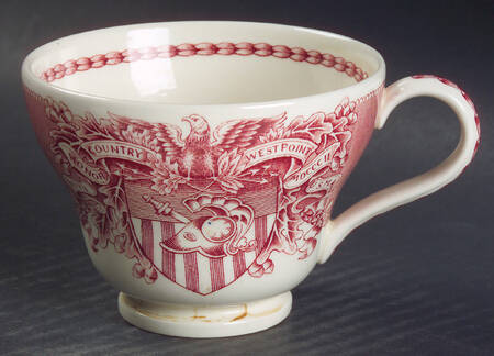United States Military Academy Red Footed Cup