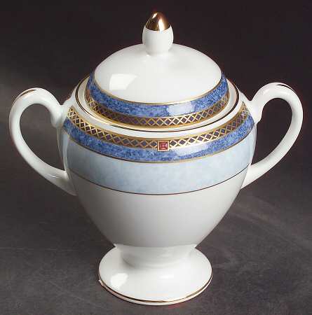 Valencia Globe Shape Sugar Bowl & Lid