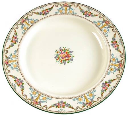 Ventnor (Ivory Background) 15" Chop Plate (Round Platter)