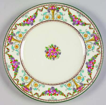 Ventnor (Ivory Background) Salad Plate
