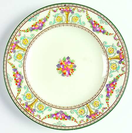Ventnor (Ivory Background) Dessert/Pie Plate