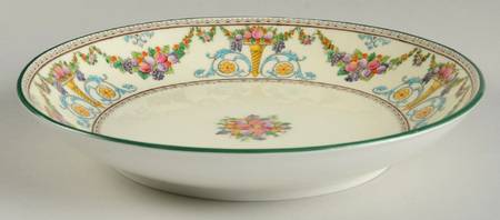 Ventnor (Ivory Background) Bread and Butter Bowl