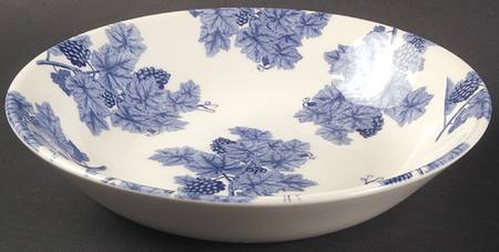 Vintage Blue 7" Individual Pasta Bowl