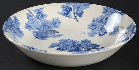 Vintage Blue Individual Salad Bowl