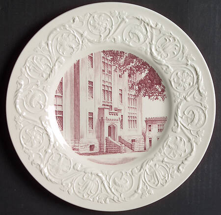 Virginia Military Institute Mulberry Luncheon Plate