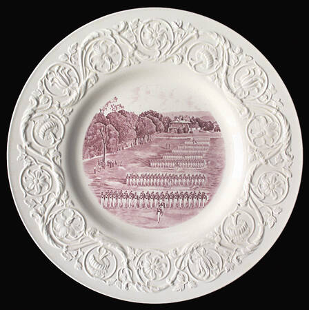 Virginia Military Institute Mulberry Dinner Plate