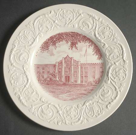 Virginia Military Institute Mulberry Luncheon Plate