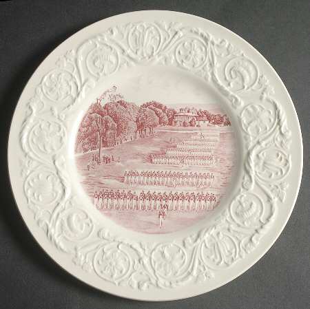 Virginia Military Institute Mulberry Luncheon Plate