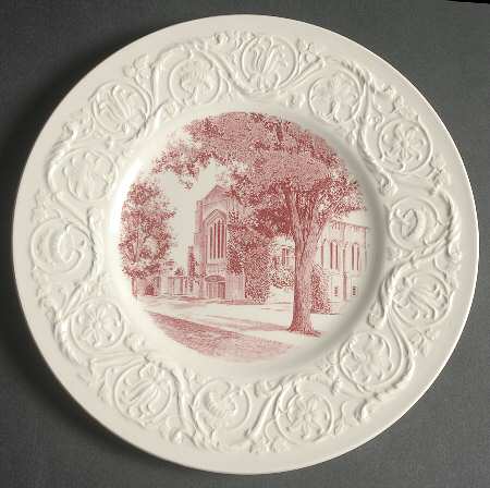 Virginia Military Institute Mulberry Luncheon Plate