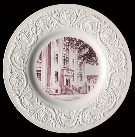 Virginia Military Institute Mulberry Dinner Plate